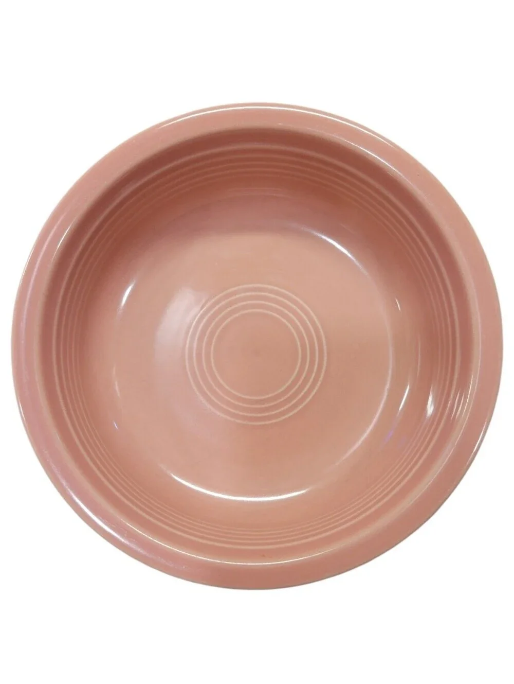 Fiesta Ware Rose 19 oz Classic Rim Cereal Bowl | Retired Color | USA Made